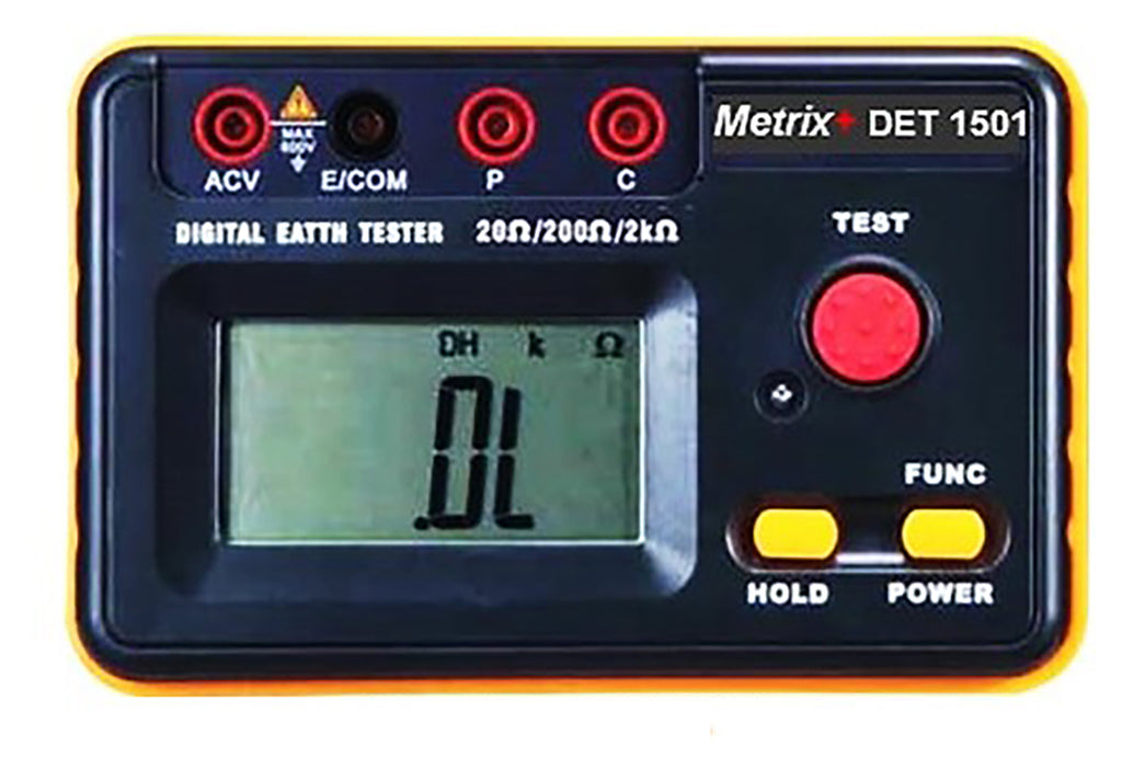 Digital Earth Resistance Tester