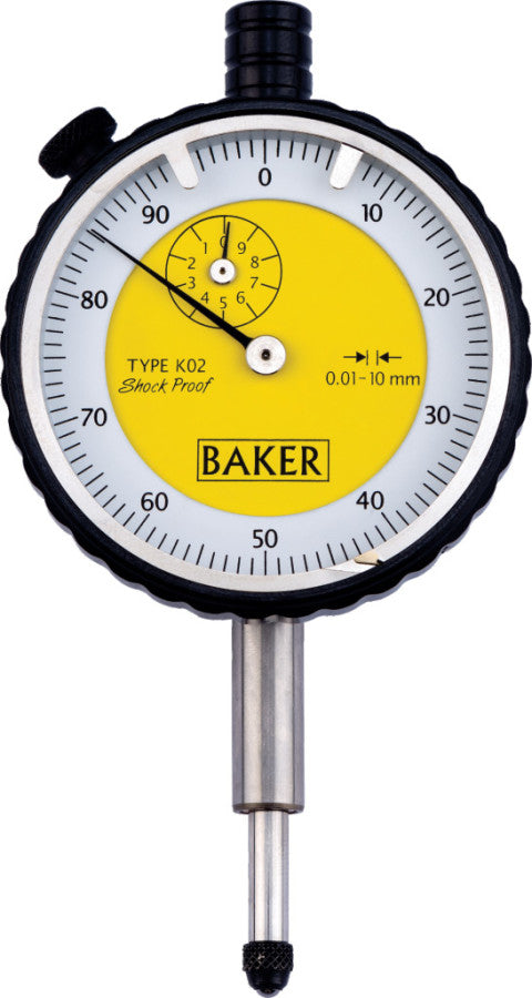 Baker Dial Indicator 0.01-10MM : K02
