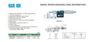 Digital Interchangeable Anvil Micrometers - 3562