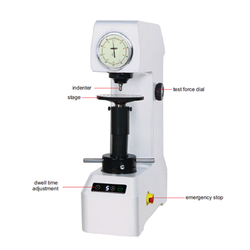 Automatic Rockwell Hardness Tester (Basic Type) Code - HDT-RA151