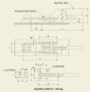 Pull Action Clamp Latch Type - Horizontal With Trigger Lock : PAC