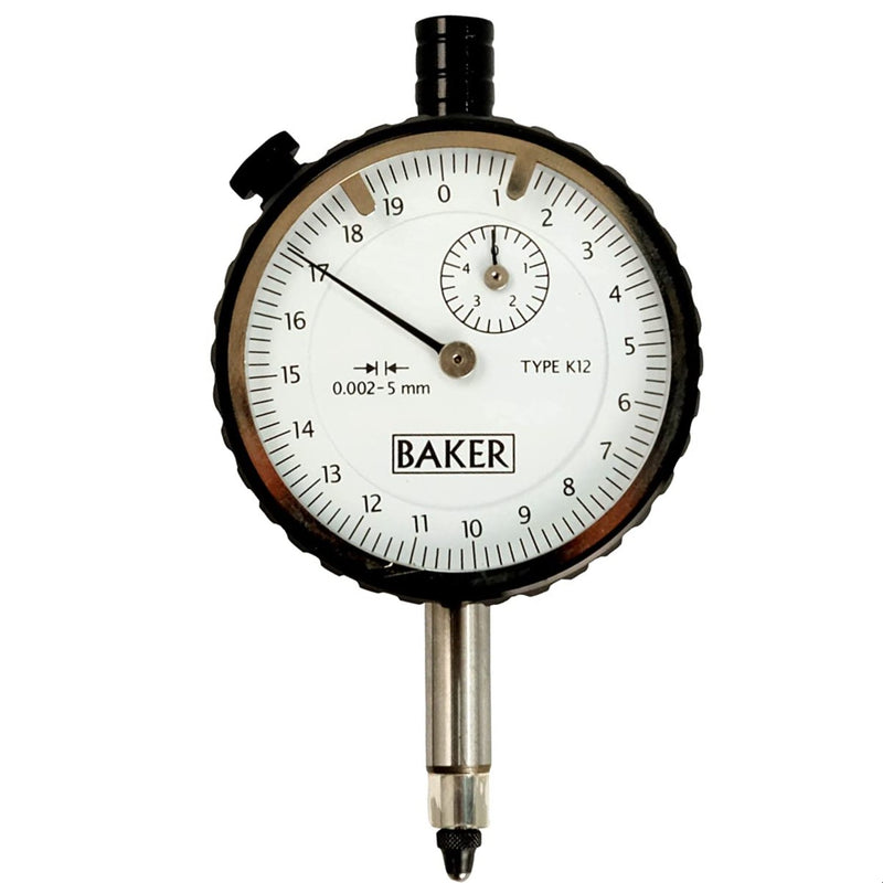 Baker Dial Indicator 0.002-5MM : K12