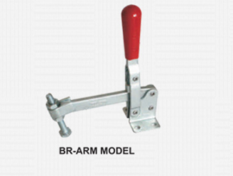 Hold Down Toggle Clamp - Vertical Handle - Flanged Base : VHDT