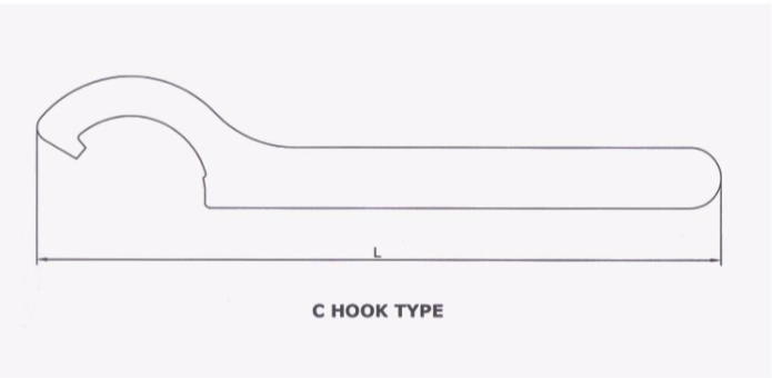 C Hook Type Spanner