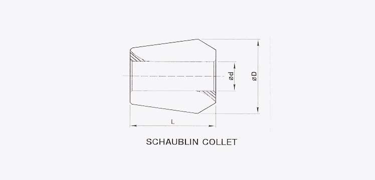 Collets E Type : Schaublin