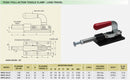 Push / Pull Action Toggle Clamp - Long Travel : PATC