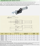 Hold Action Toggle Clamp - Pneumatic Operation : POHD