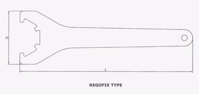 Multi Hook Type Spanner (Regofix Type)